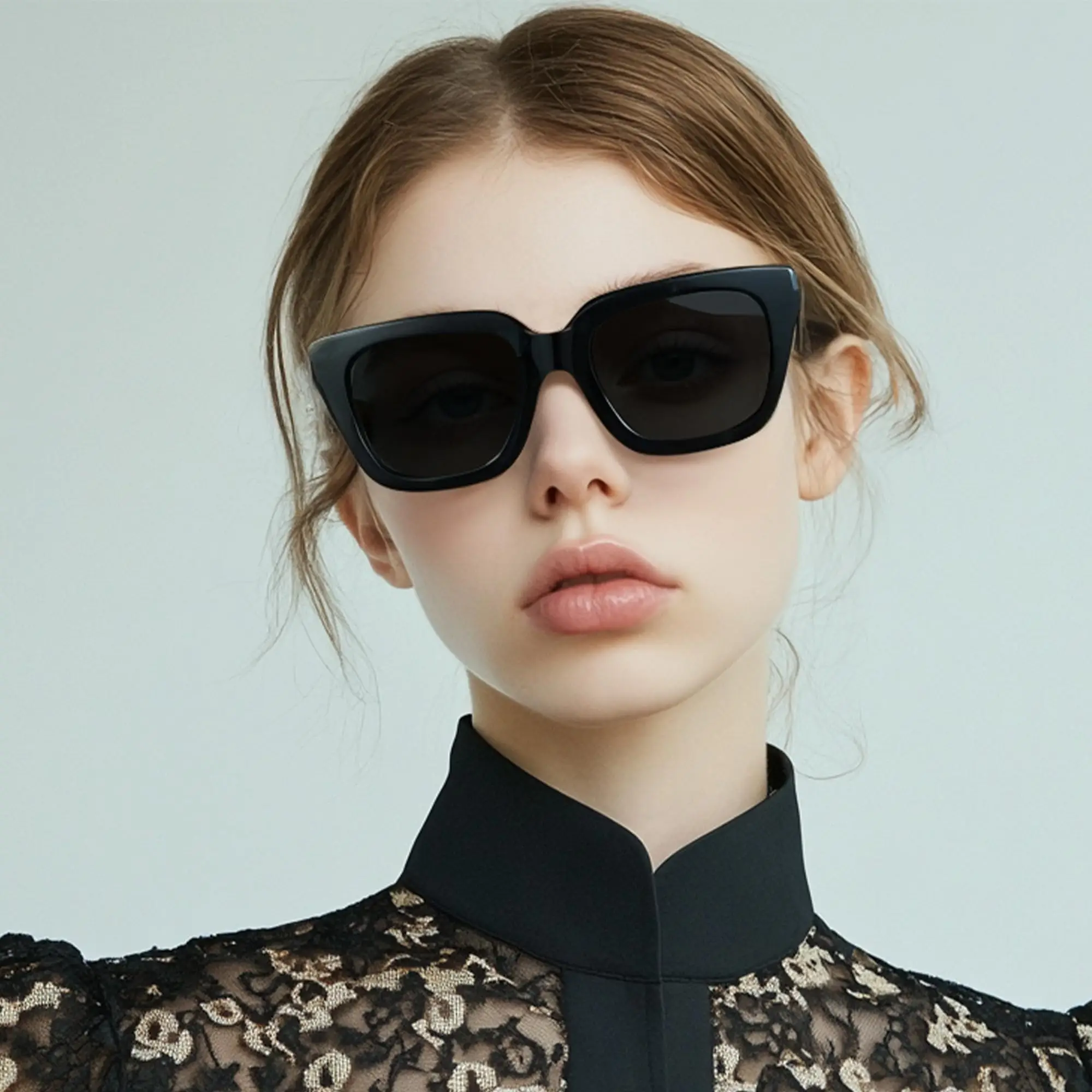 Дамски ретро слънчеви очила BLUEMOKY с поляризация и UV400