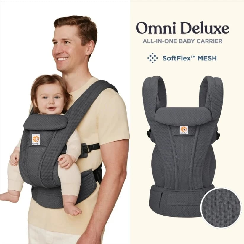 Ергономична бебешка раница Egobaby Omni Deluxe Breeze