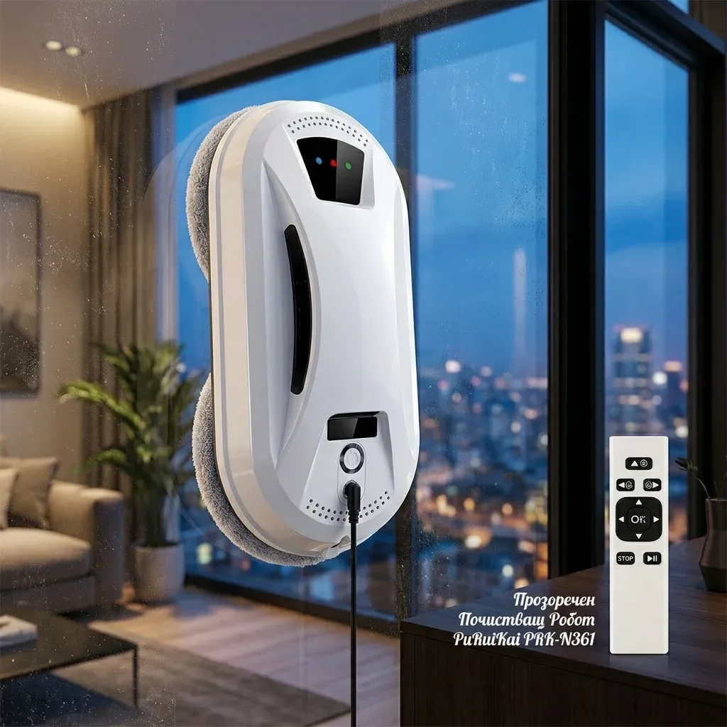 Робот за почистване на прозорци PuRuiKai PRK-N361
