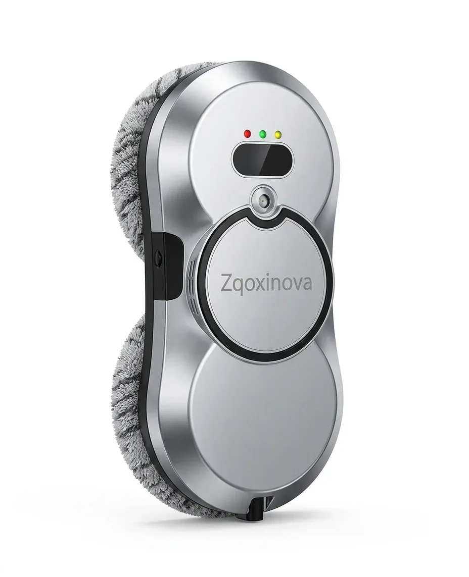 Умен робот за миене на прозорци със спрей и резервоар