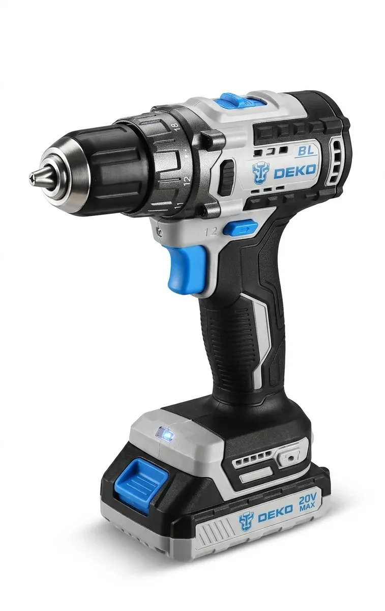 DEKO 20V акумулаторна безчеткова бормашина