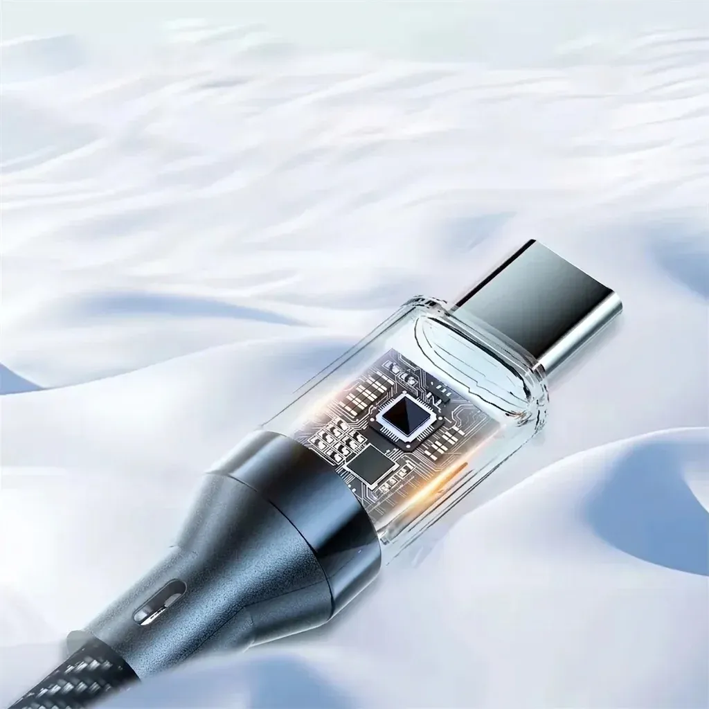 USB-C кабел с LED дисплей