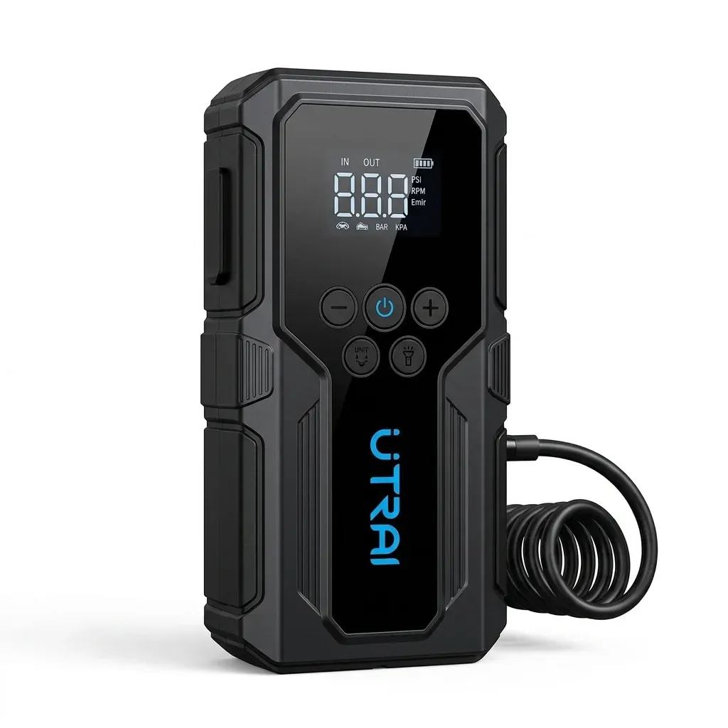 Портативен стартер и компресор UTRAI 1500A