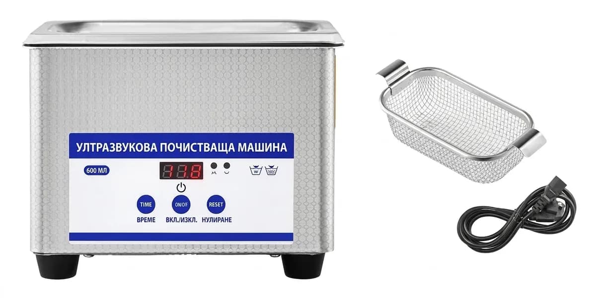 Ултразвукова почистваща вана SucceBuy 800 мл