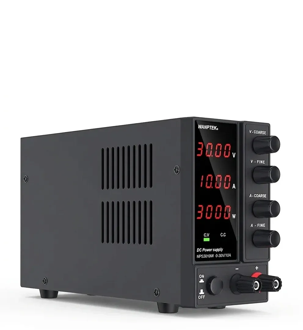 Регулируем лабораторен DC захранващ блок Wanptek 30V/10A