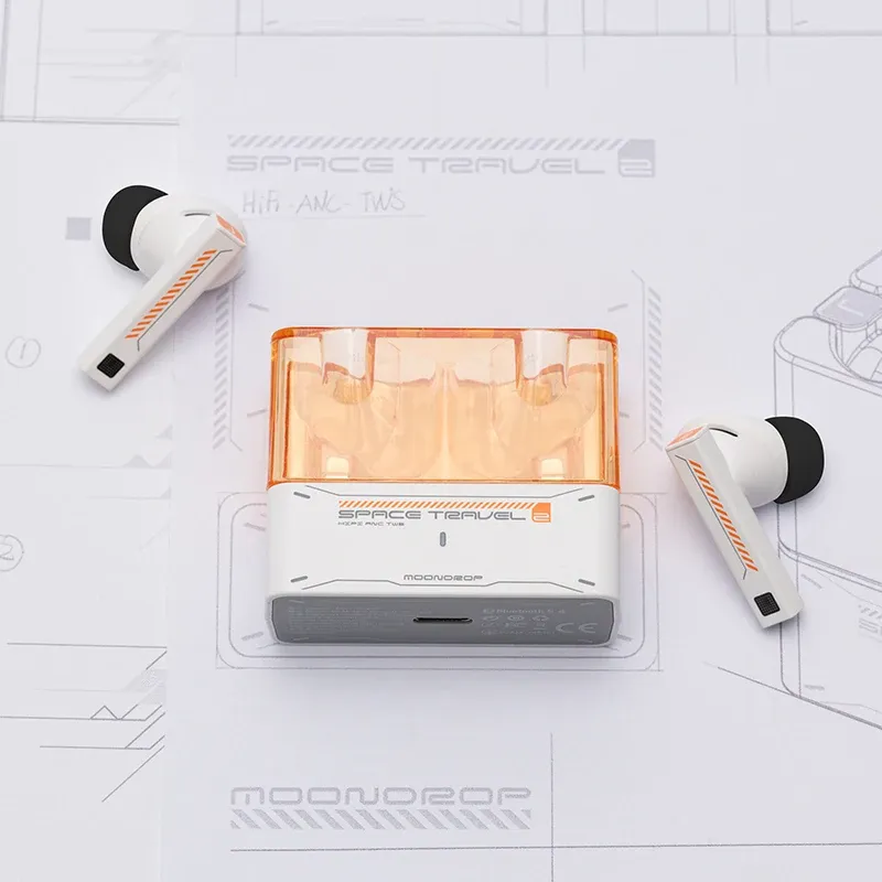 MOONDROP Space Travel 2 TWS слушалки с ANC и ниска латентност