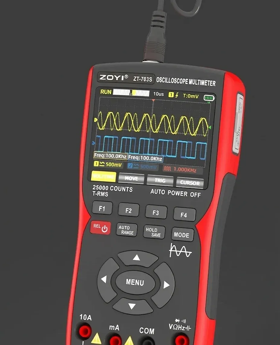 Ръчен осцилоскоп мултиметър ZOYI ZT-703S