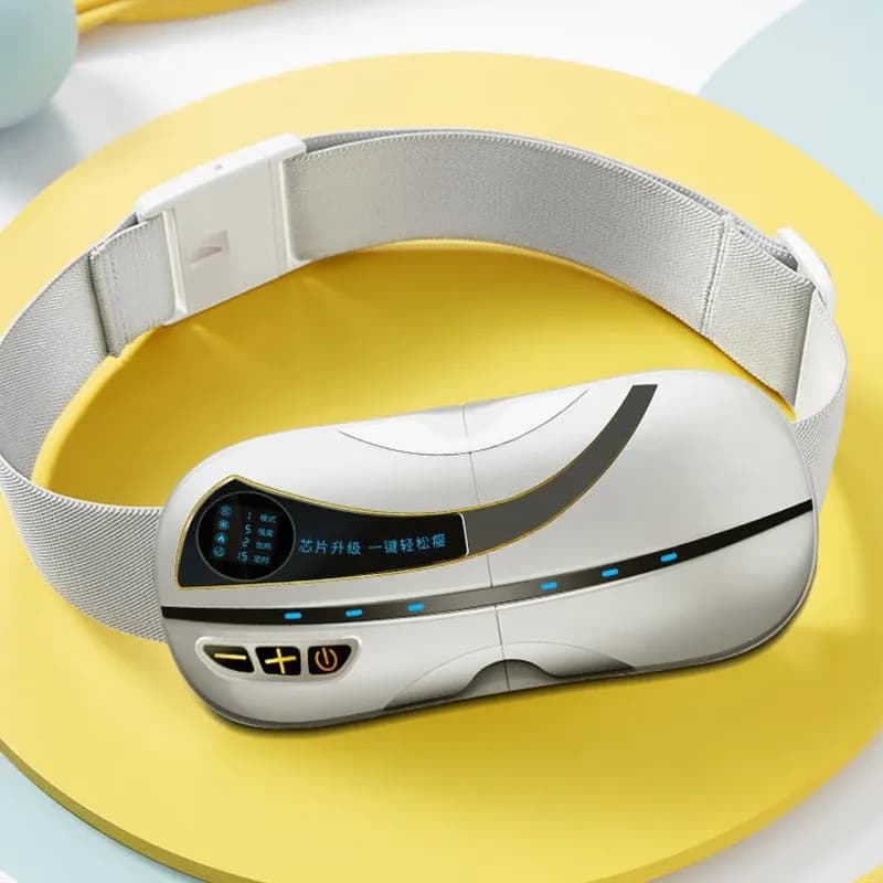 Електрически стягащ колан с EMS масаж за корем и кръст