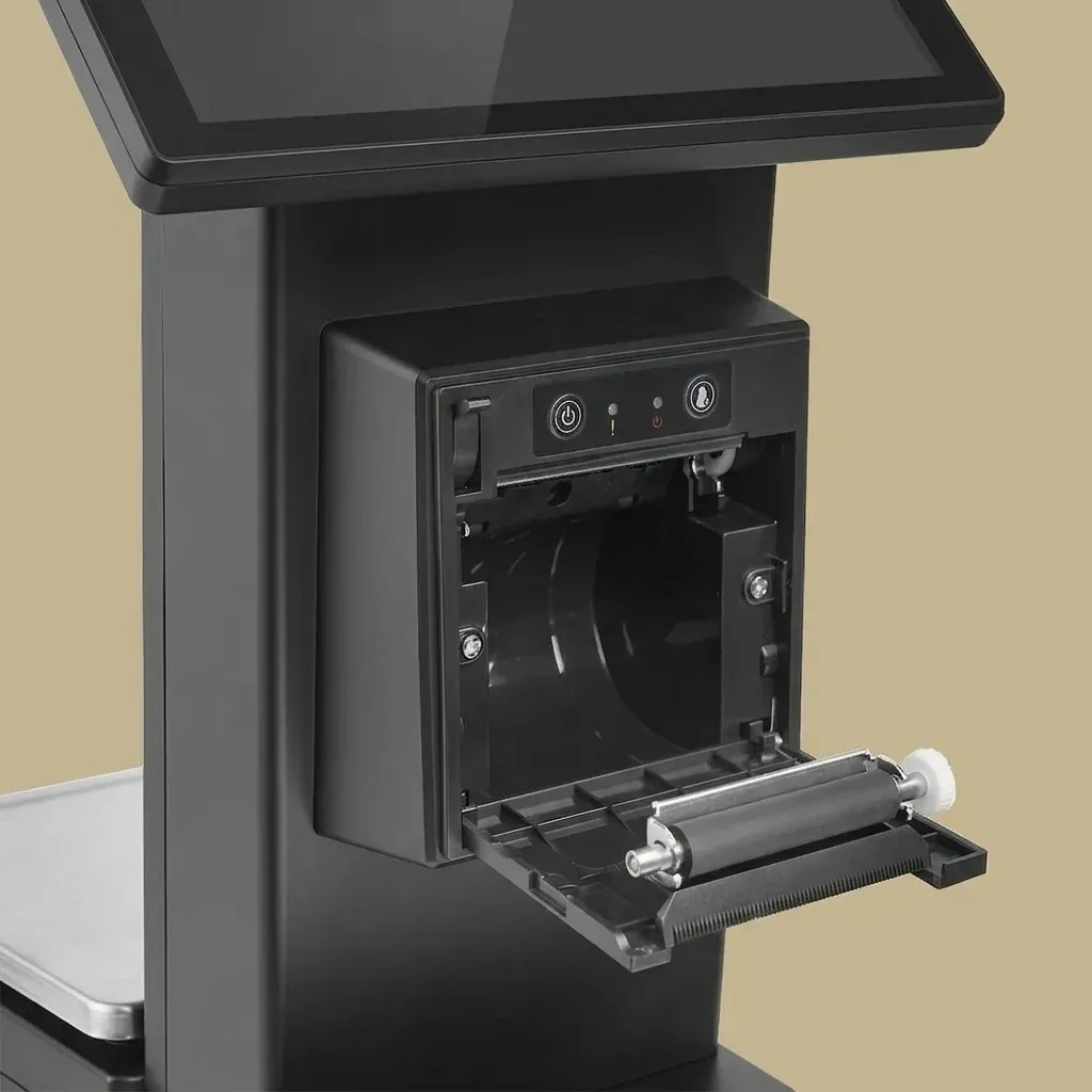 Интелигентна POS везна с 15,6" тъч екран и принтер