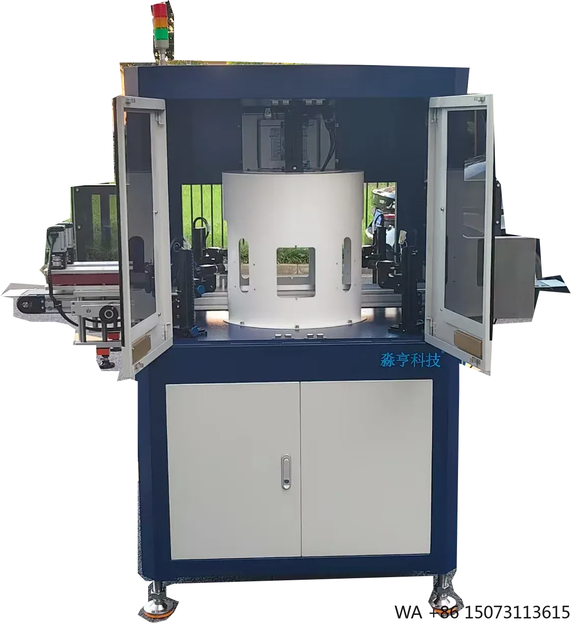 Панорамна AI система за видеонаблюдение за тестово електрооборудване IP65