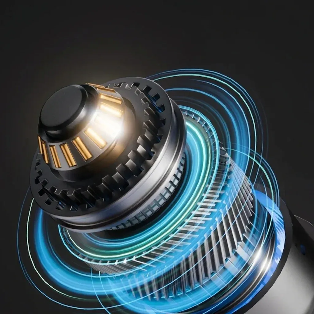 Портативен масажен мотор в студио