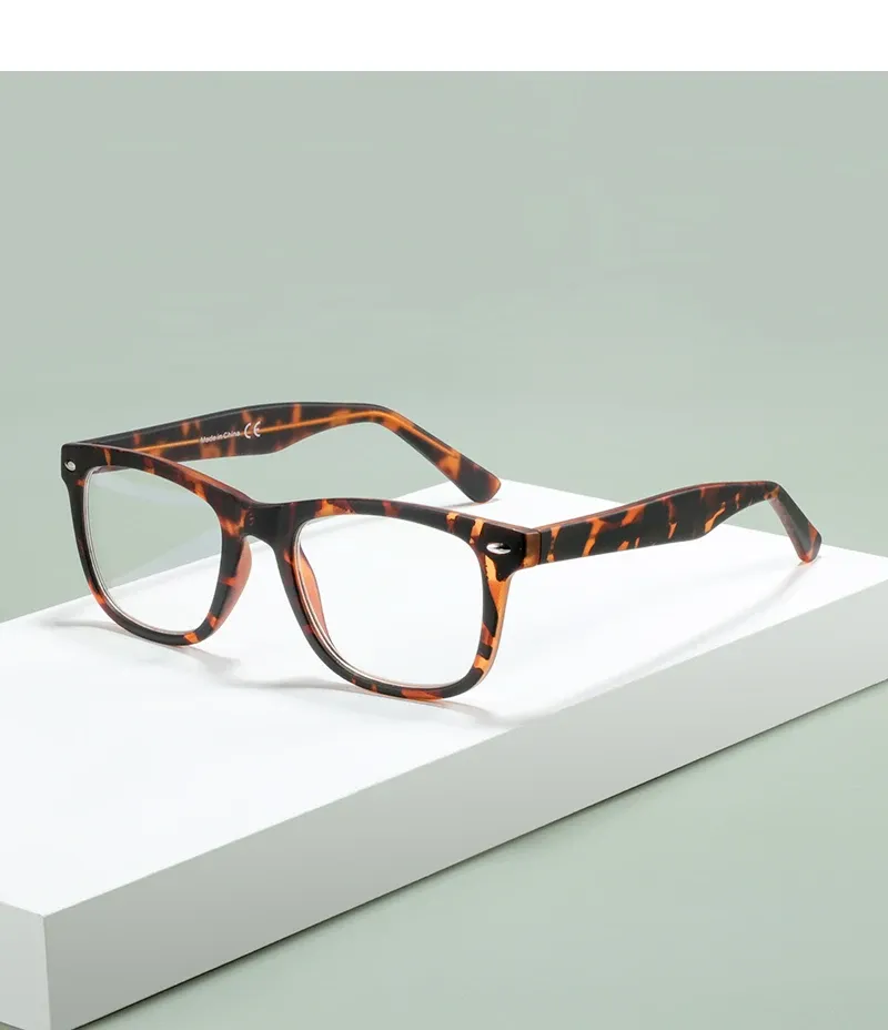 BLUEMOKY квадратни диоптрични очила с прогресивни и анти-сини лещи