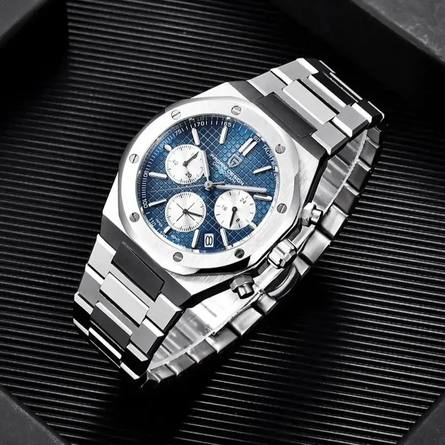 Мъжки кварцов хронограф AP VK63 със сапфир и 20 Bar