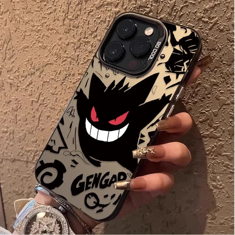Калъф с Gengar за iPhone от PC и TPU