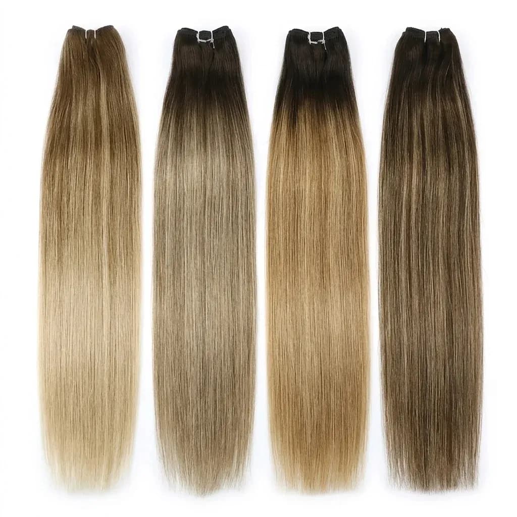 Омбре руси Remy кичури за пришиване