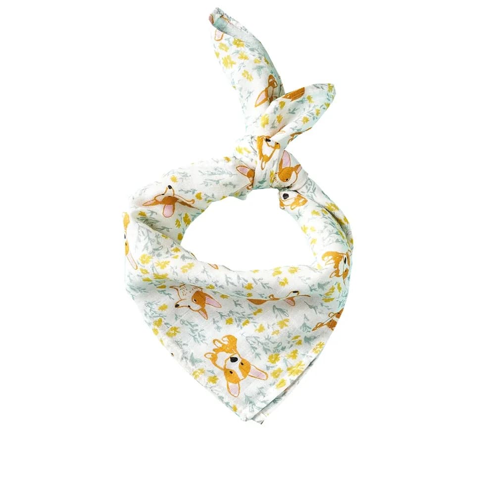 Комплект от 5 бамбукови муселинови кърпи за бебе Kangobaby