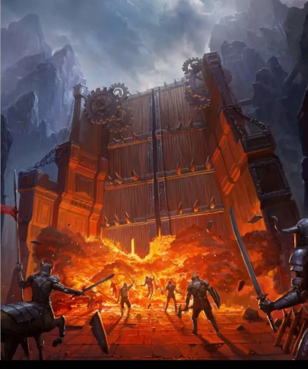 Смолна миниатюра на трол за сглобяване MoonStone Boulder