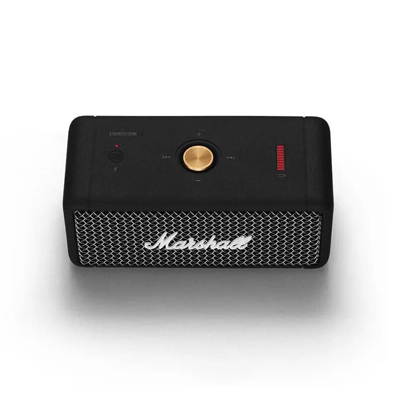 Портативна Bluetooth колонка Marshall Emberton с 360° звук и IPX7 защита