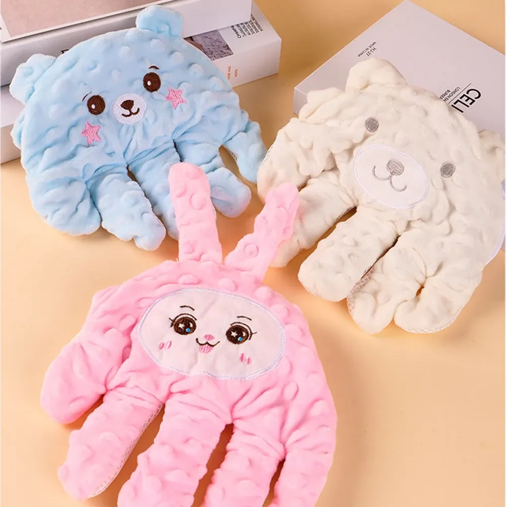 Успокояваща бебешка възглавничка с форма на длан