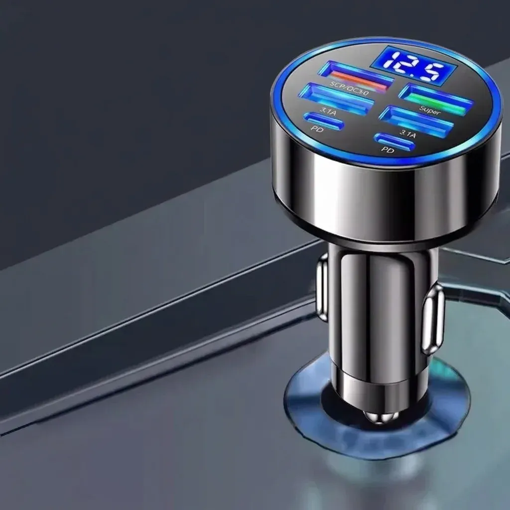 Многофункционално USB автомобилно зарядно AP