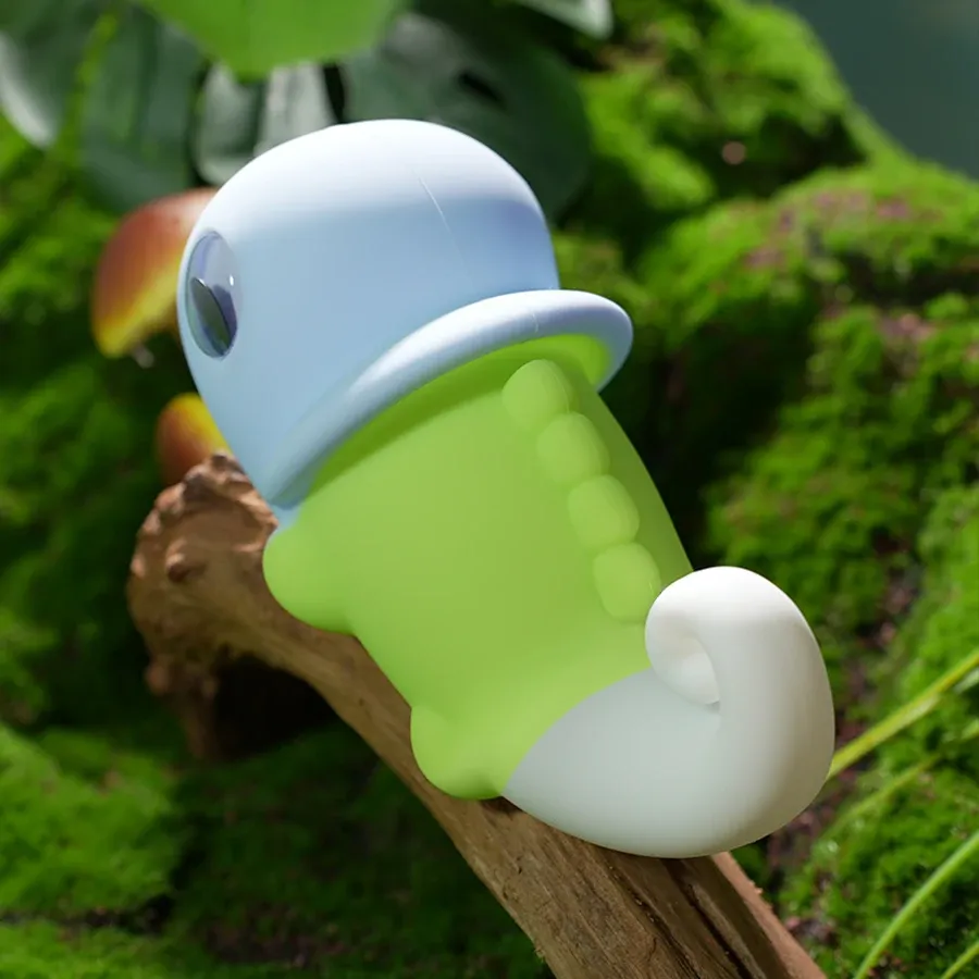 Силиконова нощна лампа хамелеон с USB зареждане