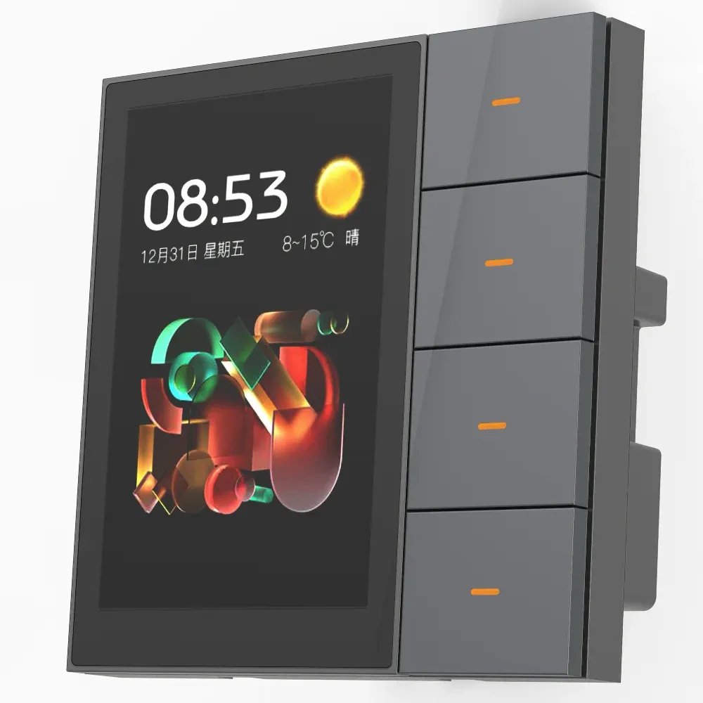 Tuya F3-Pro ZigBee стенен смарт панел с тъч екран