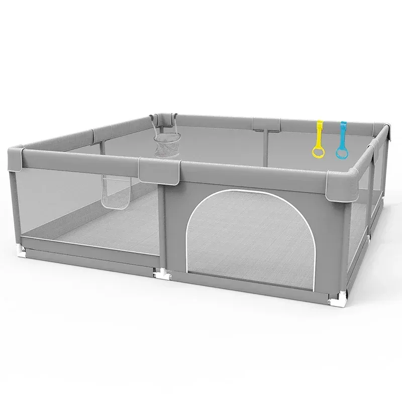 Детска оградка за игра с подложка и халка за опора IMBABY