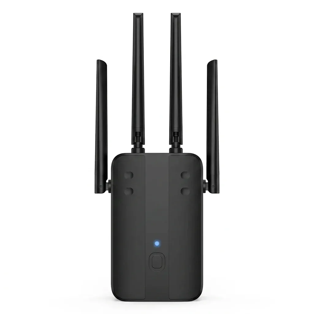 Двубандов Wi‑Fi усилвател с 4 антени
