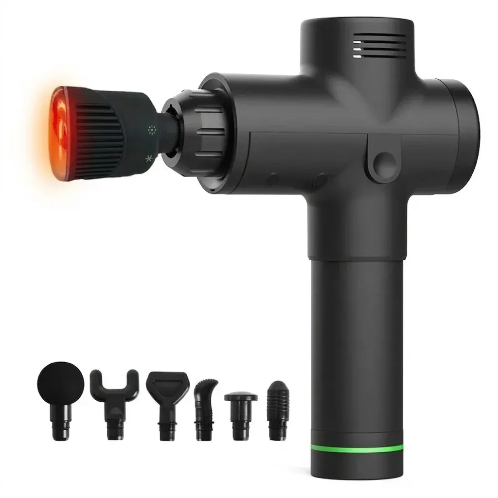 Масажен пистолет с топло-студена глава