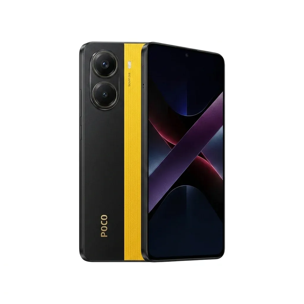 POCO X7 Pro смартфон студийна снимка