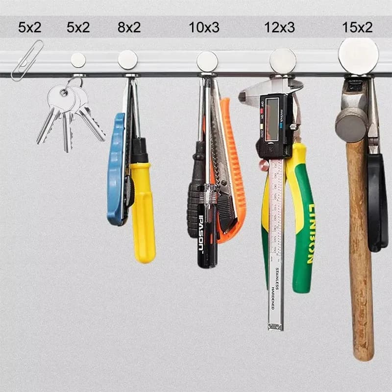 Кръгли неодимови магнити за дом, офис и хоби