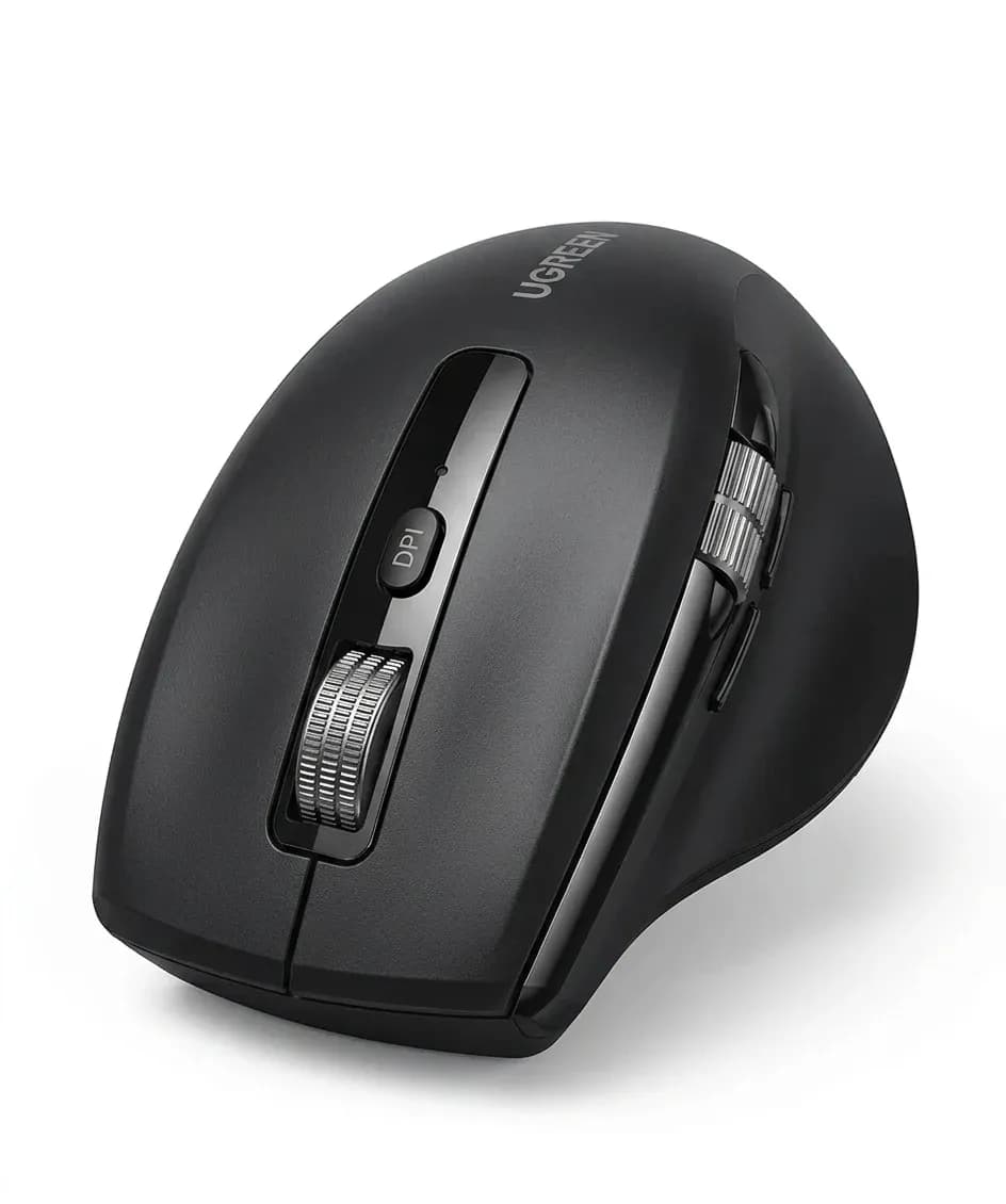 Ергономична безжична мишка UGREEN с хиперскрол