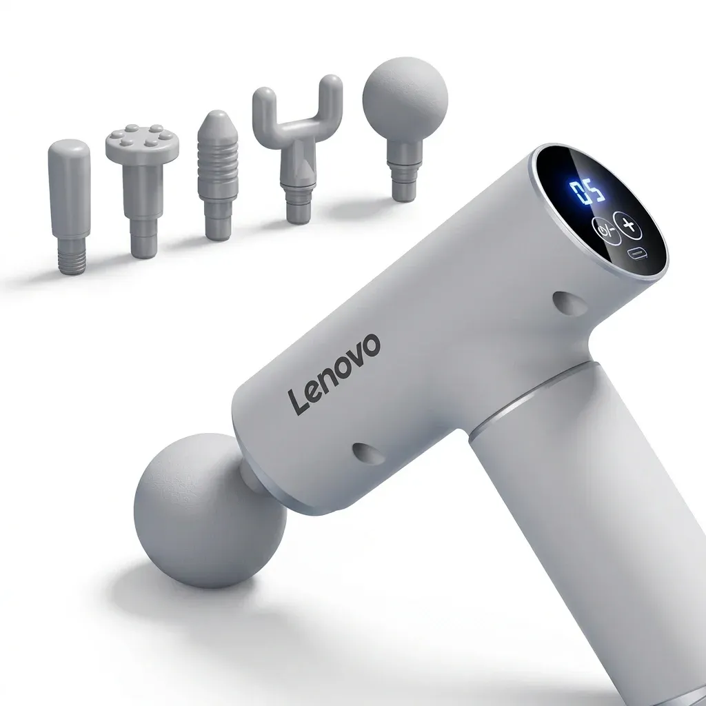 Леново масажен пистолет с LED дисплей