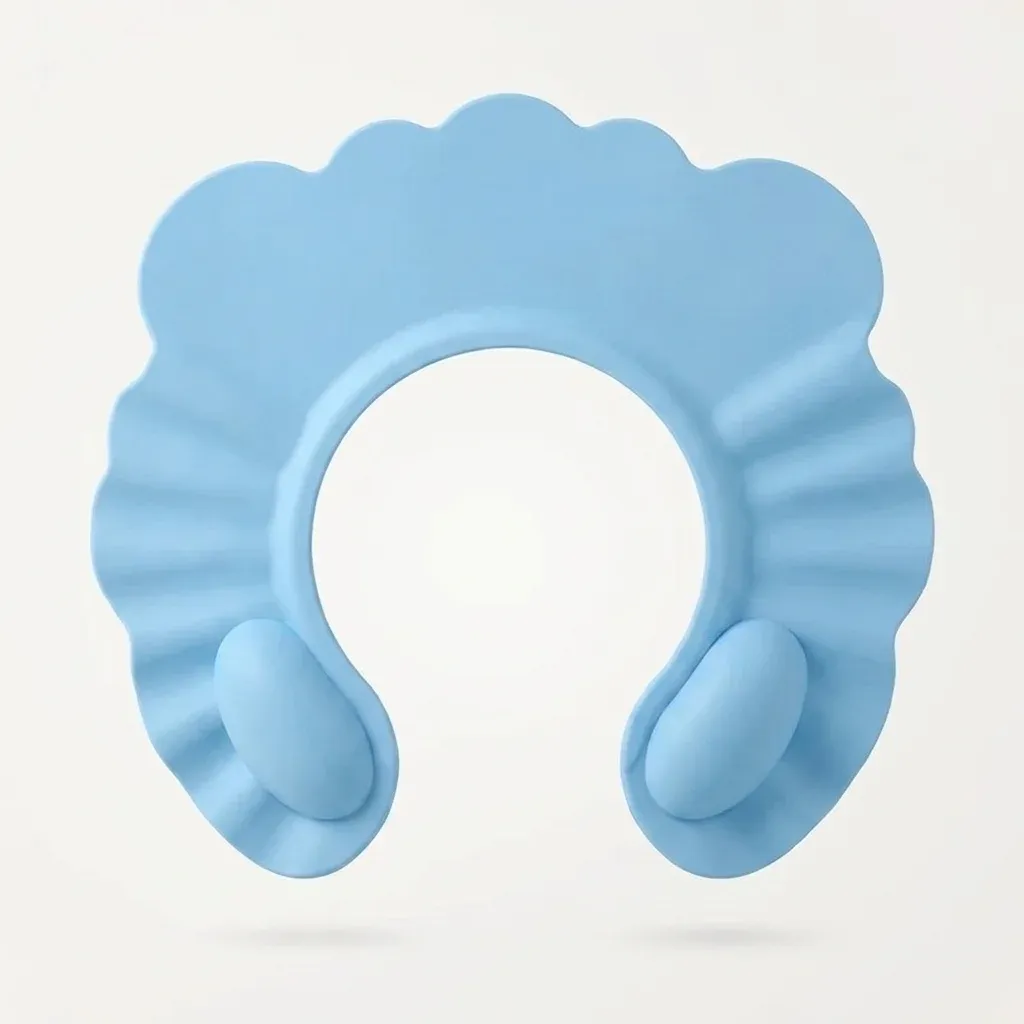 Регулируема бебешка шапка за баня