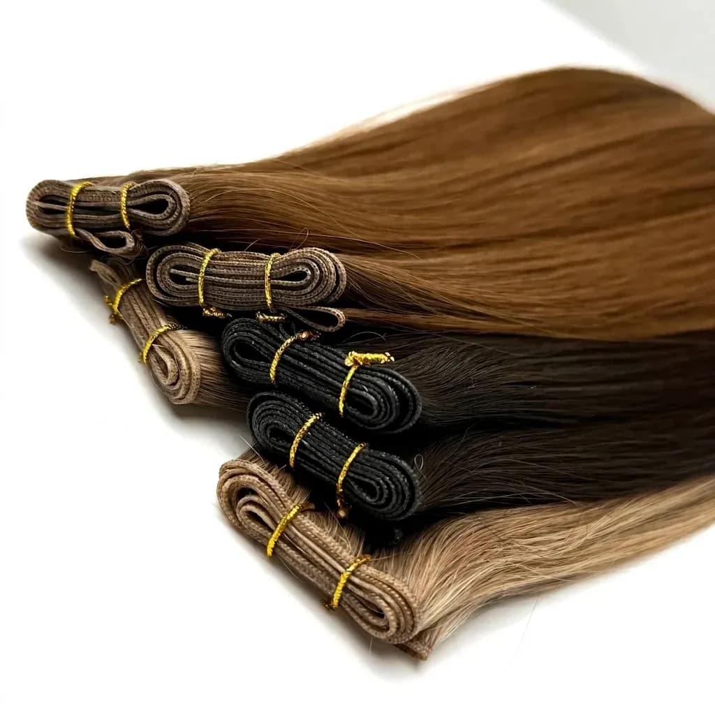 Невидими реми кичури от човешка коса